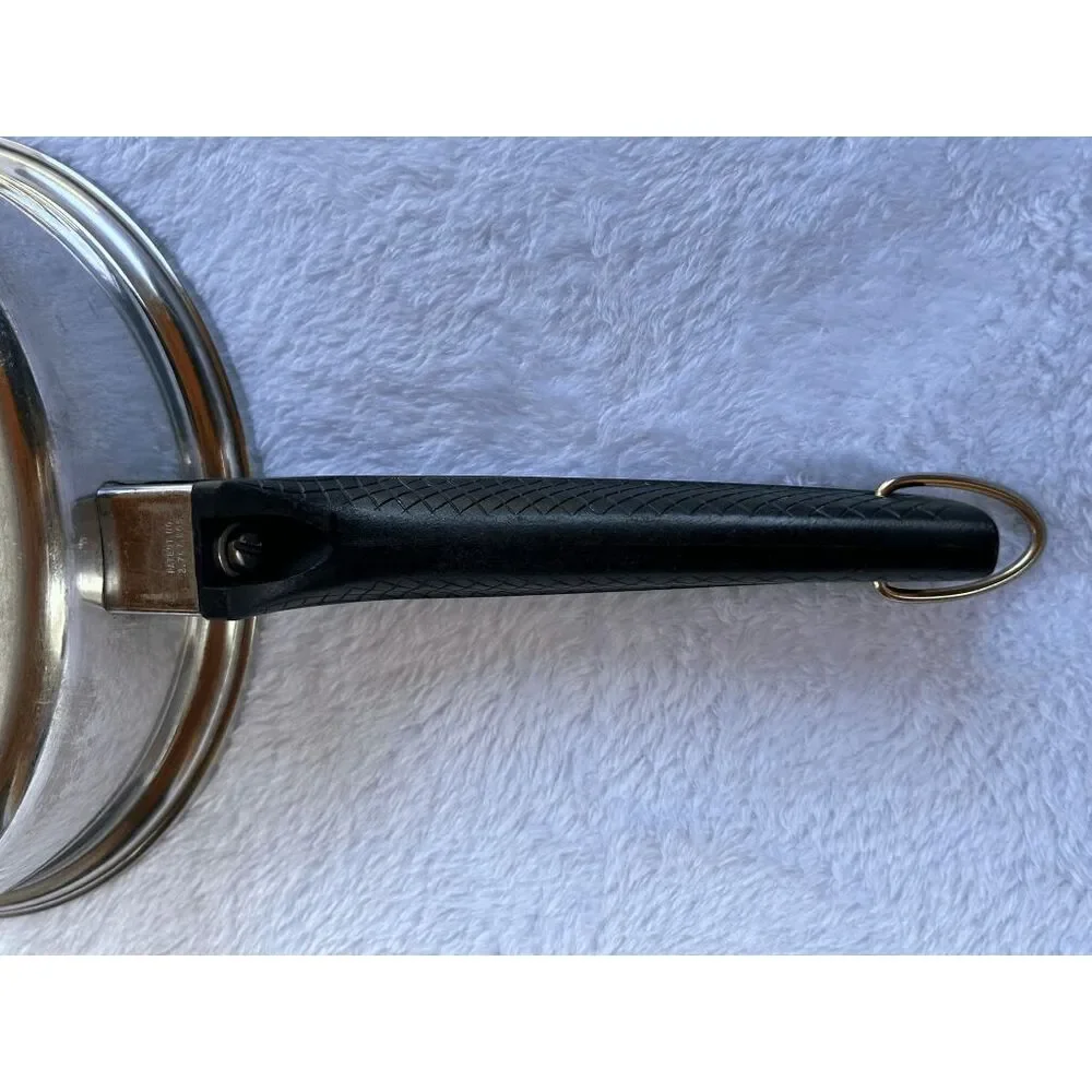 Vintage Westminster Deluxe 3-Ply Stainless Steel 8 Inch Skillet/Fry Pan USA Made